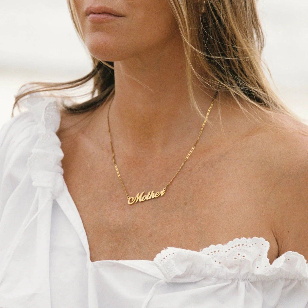 mother necklace.