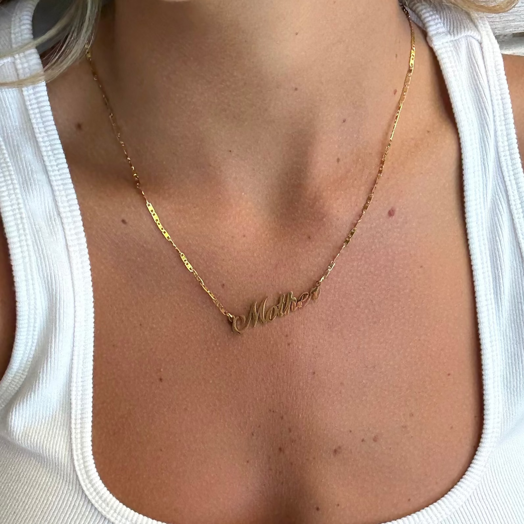 mother necklace.