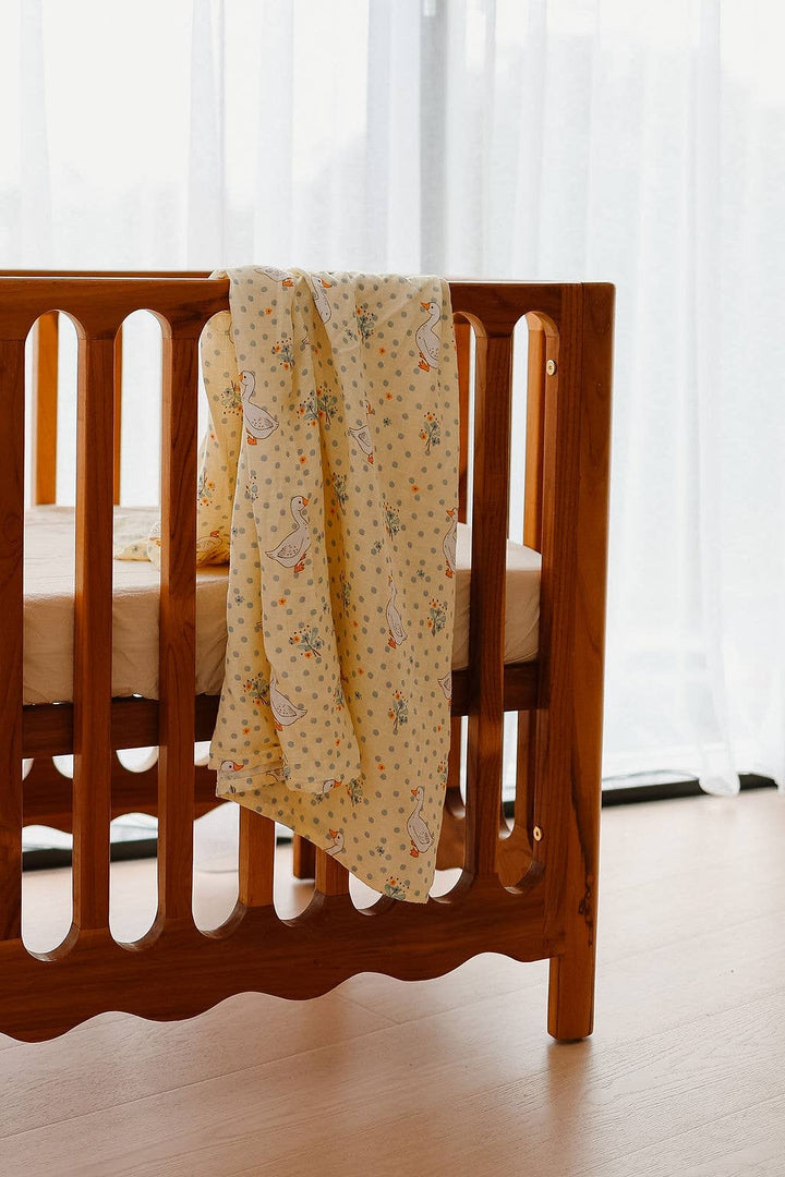 swaddle. french geese.