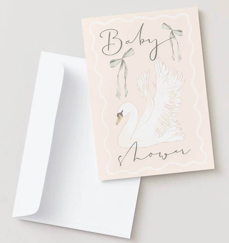 baby shower card.