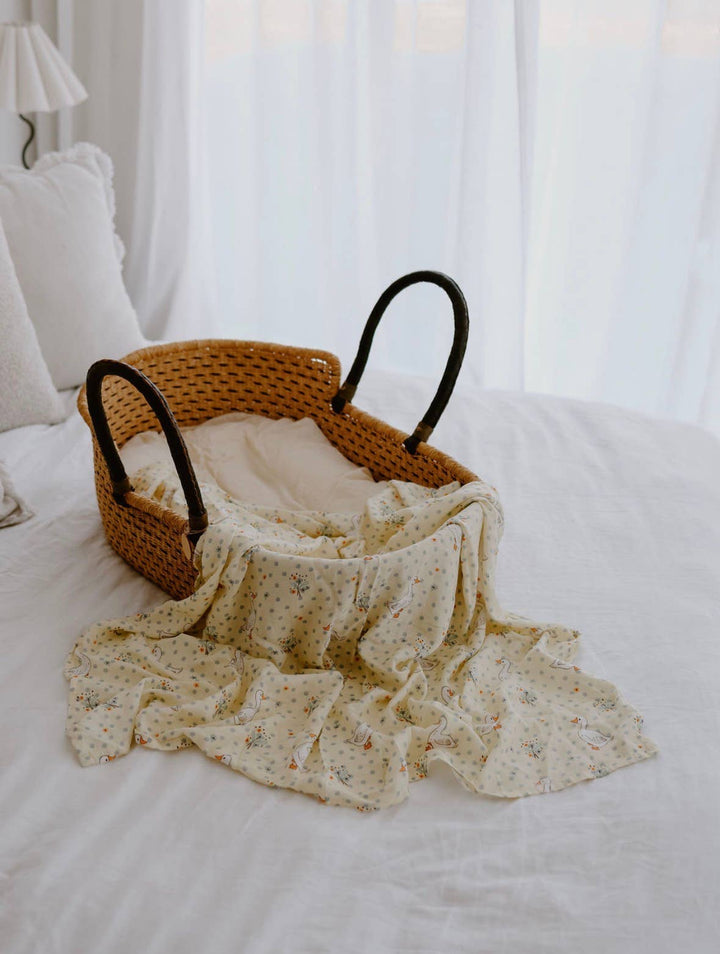 swaddle. french geese.