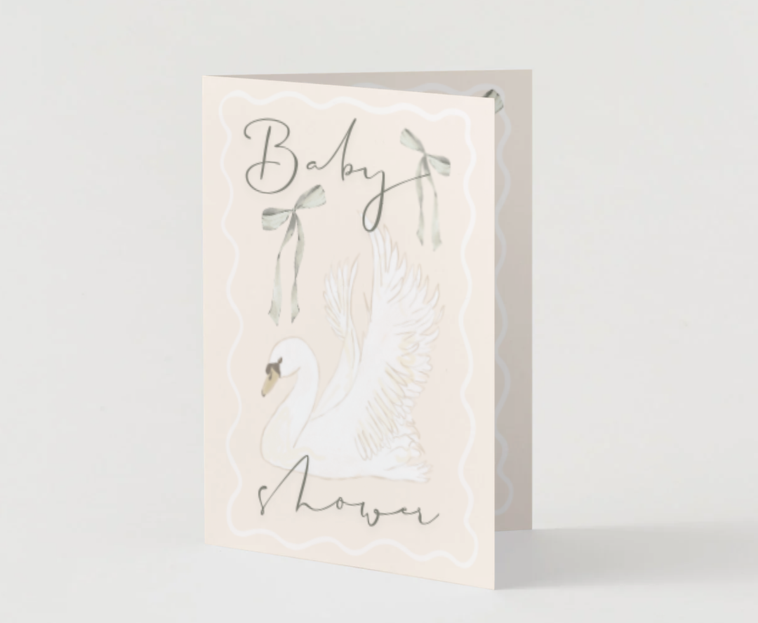baby shower card.