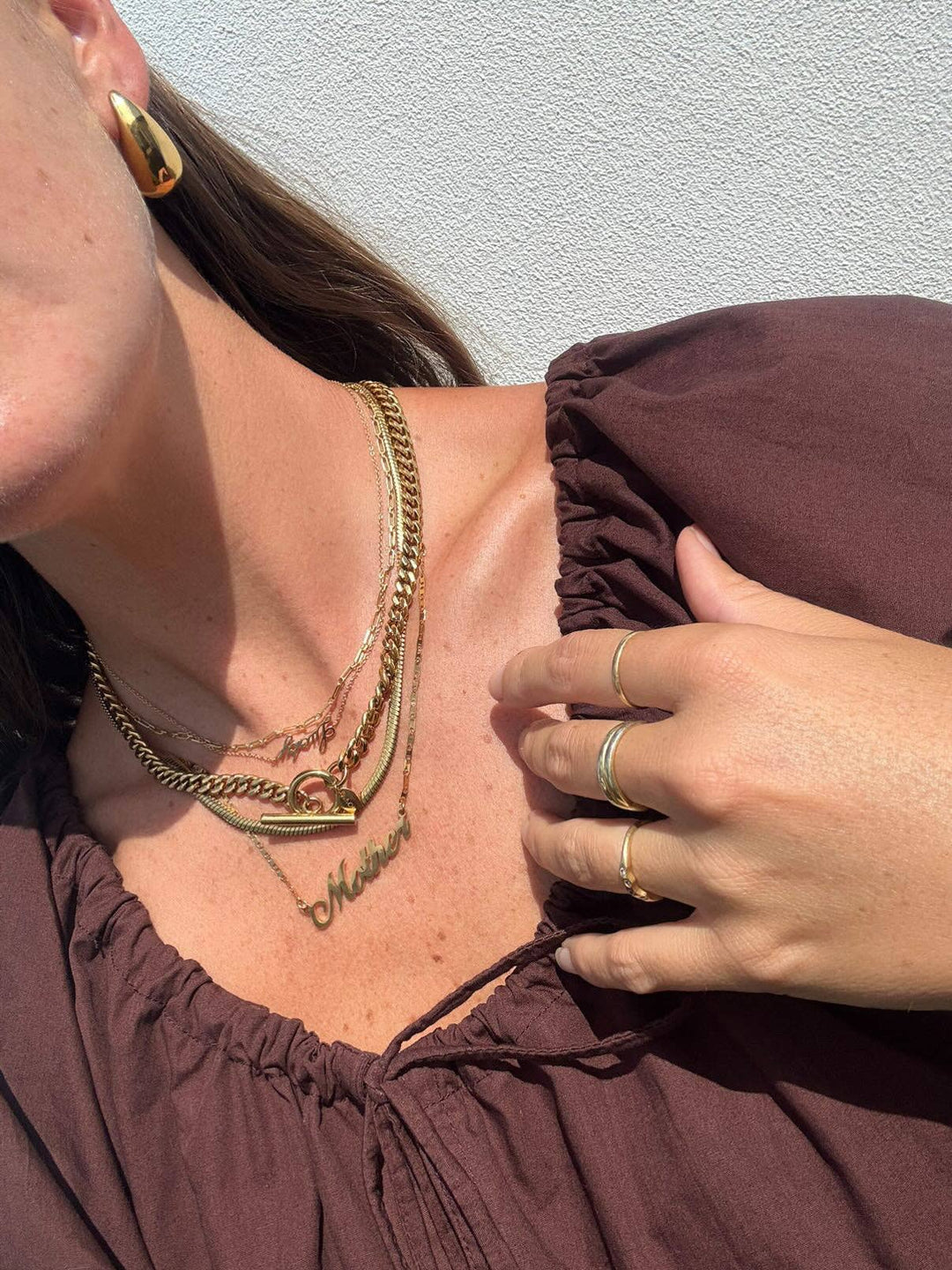 mother necklace.