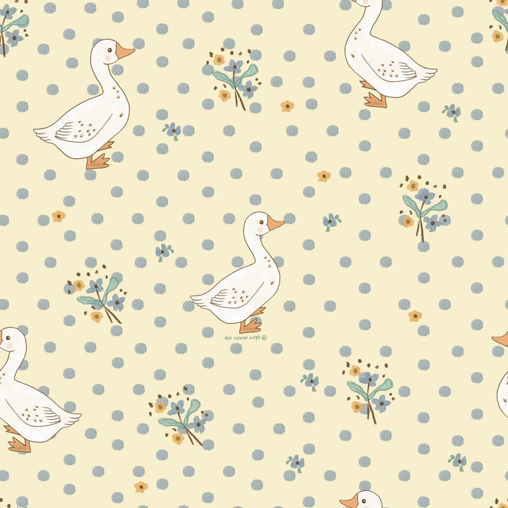 swaddle. french geese.