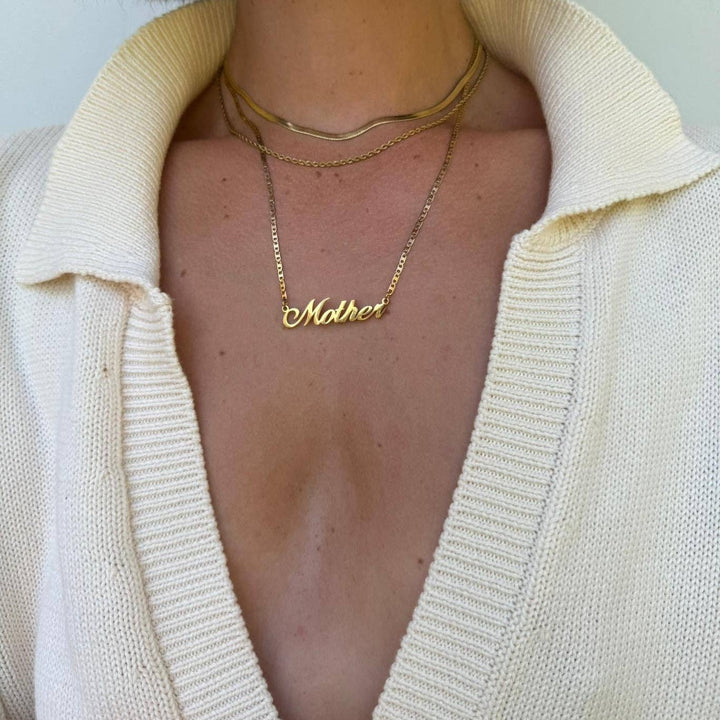 mother necklace.
