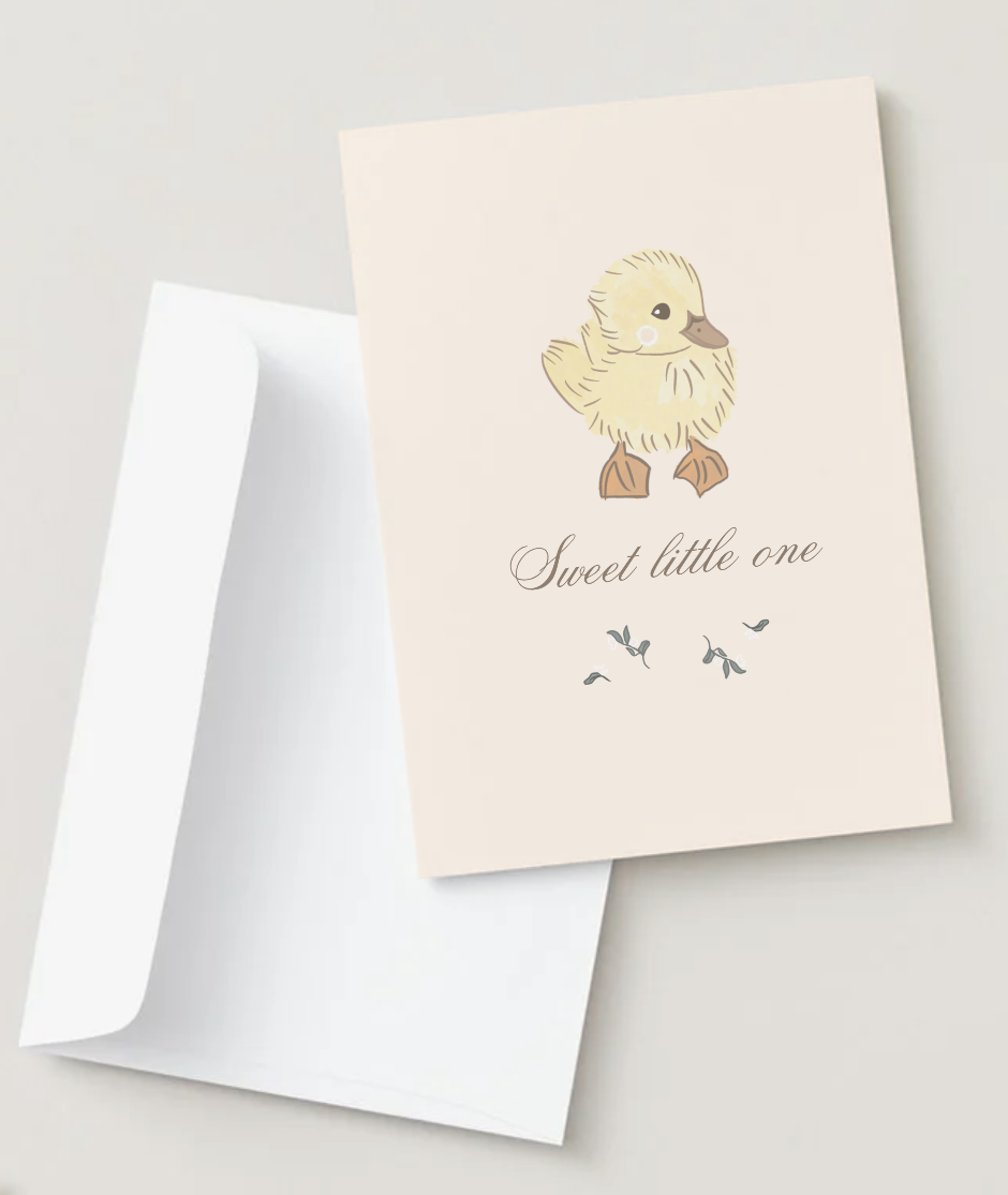 sweet little one card.