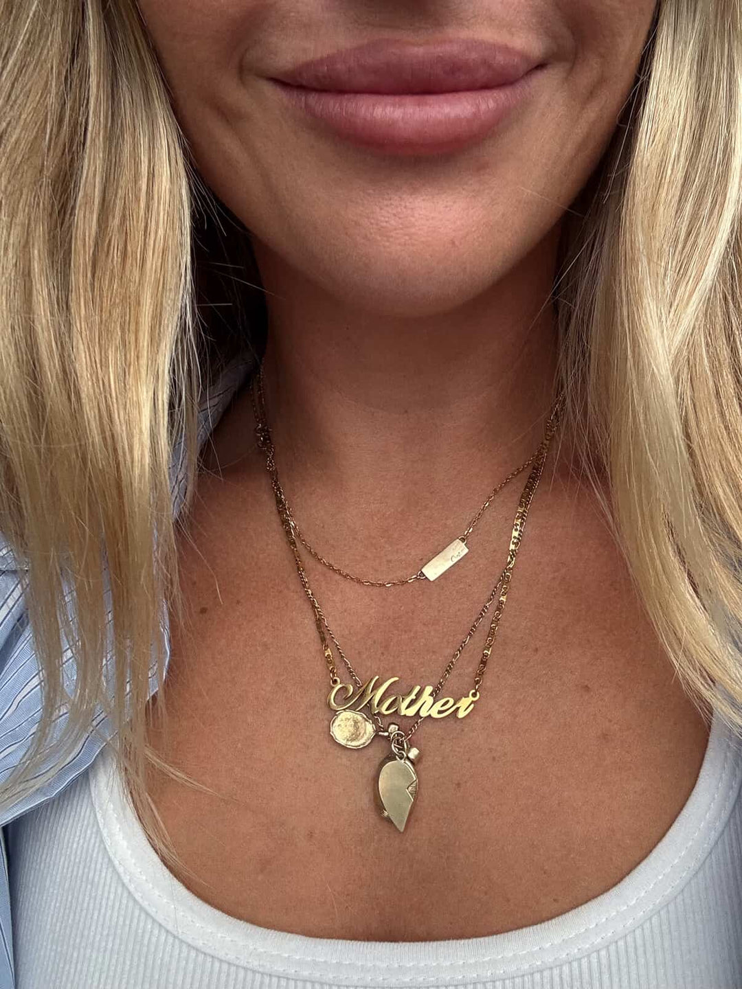 mother necklace.