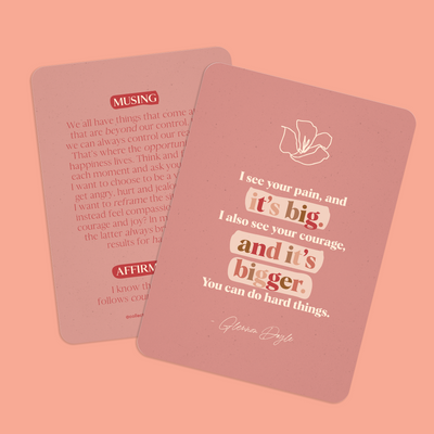 Affirmations to Guide Your Journey Box Card Set