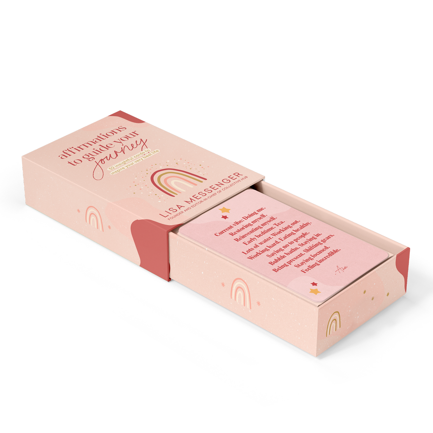 Affirmations to Guide Your Journey Box Card Set